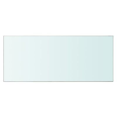 vidaXL Lentynos, 2vnt., skaidrios, 70x30cm, stiklo plokštė (243831x2)