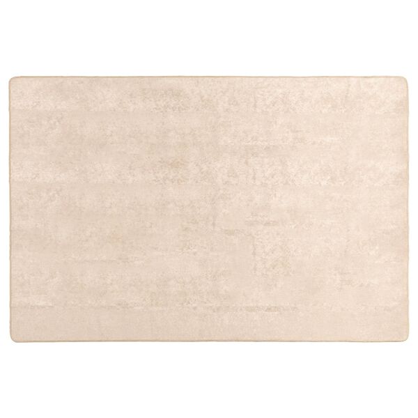 vidaXL Kilimėlis MARSA Kreminė 170 x 120 cm Poliesteris ir PVC