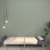 vidaXL Dvivietė sofa-lova, &scaron;viesiai pilkos spalvos, audinys