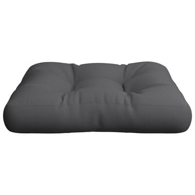 vidaXL Paletės pagalvėlė, antracito spalvos, 60x61,5x10cm, audinys