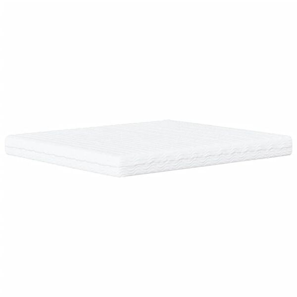 vidaXL Poroloninis čiužinys, baltos spalvos, 180x220cm, H2/H3 kietumo