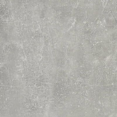 vidaXL Komoda, betono pilkos spalvos, 35x34x180cm, apdirbta mediena