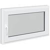 vidaXL Požeminio lango RISOR 100 x 60 cm PVC ir stiklas Antracito