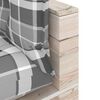 vidaXL Sodo komplektas i&scaron; palečių su pagalvėlėmis, 5 dalių, pu&scaron;is