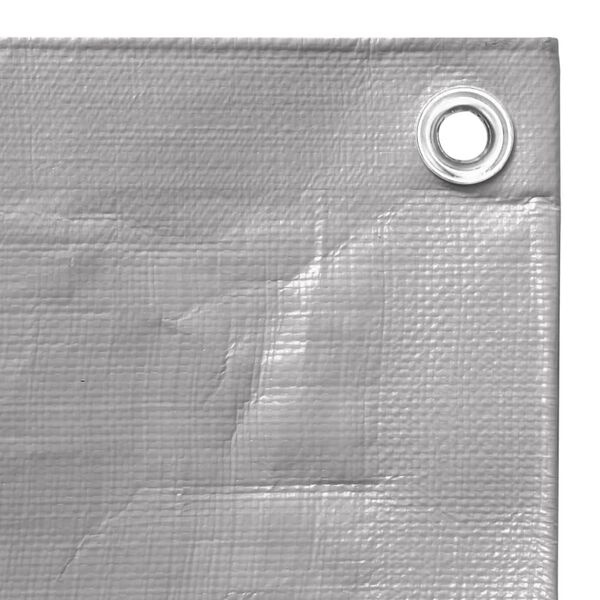 vidaXL Tentas, pilkos spalvos, 6x8m, 260g/m&sup2;