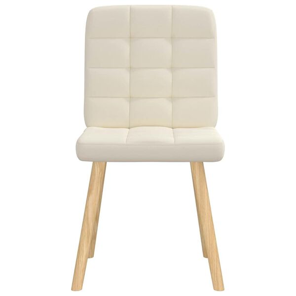 vidaXL Valgomojo kėdės, 4vnt., linas