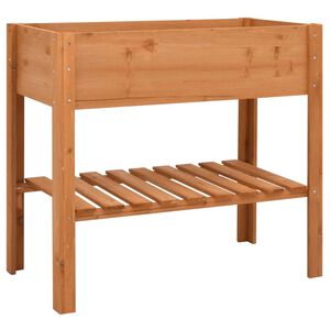 vidaXL Lovelis, 88x43x80cm, eglės mediena