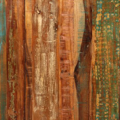 vidaXL Valgomojo stalas, perdirbtos medienos masyvas, 180cm