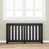 vidaXL Radiatoriaus dangtis Juodas ąžuolas 149 x 20 x 82 cm