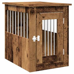 vidaXL Dog Crate Baldai Senas medis 45x62x59 cm Inžinerinė mediena