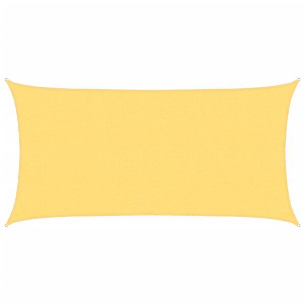 vidaXL Tentas, HDPE, Stačiakampis, 2x4 m, Smėlio Spalvos