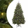vidaXL Dirbtinė Kalėdų eglutė 210 cm 300 LED &Scaron;ilta balta Žalia