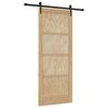 vidaXL Slankios durys ORKDAL Natūrali 86 x 211 cm
