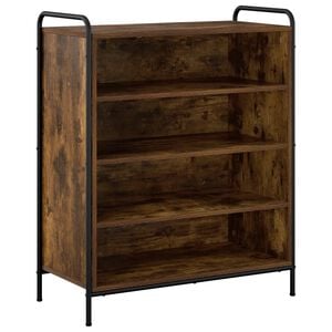 vidaXL Batu skrynia 76 x 36,5 x 93 cm Apdirbta mediena Dūminio ąžuolo
