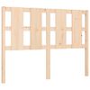 vidaXL Lovos rėmas be čiužinio, 140x200cm, pu&scaron;ies medienos masyvas