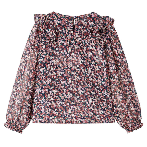 Vaikiški marškiniai ilgomis rankovėmis, tamsiai rožiniai, 104 dydžio