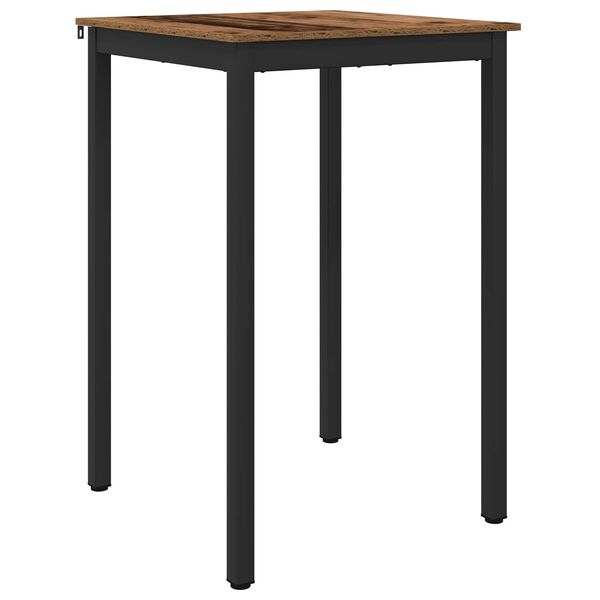 vidaXL Stovintis Baro Stalas Apdirbta mediena