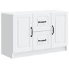 vidaXL Kabalas Balta 89 x 34,5 x 57 cm Apdirbta mediena