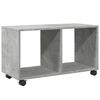vidaXL Spintelė su ratukais, betono, 72x33x42,5cm, apdirbta mediena