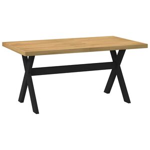 vidaXL valgomojo stalas NOAIN X formos kojos 160x90x75 cm