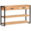 vidaXL Šoninė spintelė, 120x30x75cm, akacijos medienos masyvas