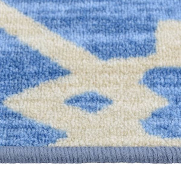 vidaXL Kilimas-takelis, mėlynos spalvos, 80x350cm