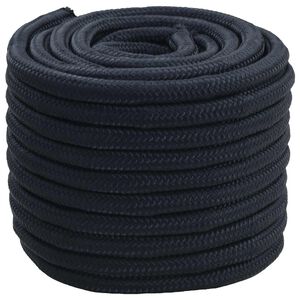 vidaXL Laivo virvė 1.8 mm 100 m Karali&scaron;ka mėlyna Poliesteris