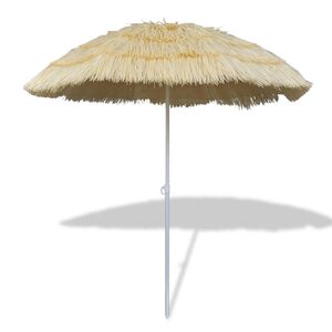 Pakreipiamas paplūdimio skėtis, havajieti&scaron;ko stiliaus