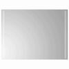 vidaXL LED vonios veidrodis Skaidrus 80 x 60 cm grūdintas stiklas
