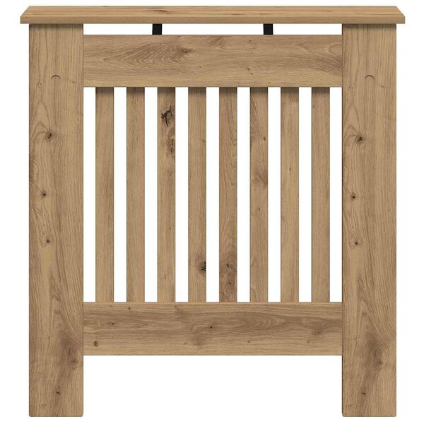 vidaXL Radiatoriaus dangtis Amatininkų ąžuolas 78 x 19 x 81,5 cm