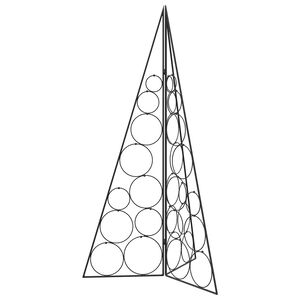 vidaXL Metalinis Kalėdų medis KUOPIO 100 cm Plienas Juoda