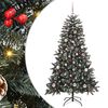 vidaXL Dirbtinė Kalėdų eglutė Žalia 150 cm PVC, plastikas ir plienas