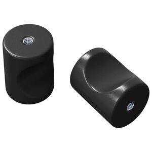 vidaXL Spyna 2 vnt. Juoda 18 x 23 mm Geležis
