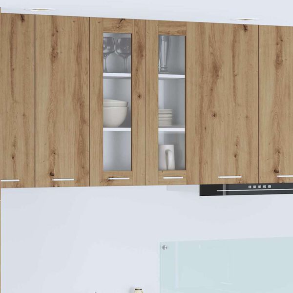 vidaXL Pakabinama spintelė Riga Amatininkų ąžuolas 60 x 31 x 80 cm