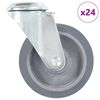 vidaXL Ratukai, 24vnt., 100mm, pasukami, varžtu tvirtinami