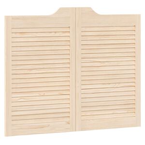vidaXL Sukamosios durys Natūrali 80 x 50 cm Pu&scaron;ies medienos masyvas
