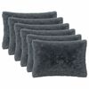 vidaXL Pagalvėlės užvalkalas 6 pcs HEERLEN Antracito 50 x 70 cm