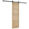 vidaXL Slankios durys ORKDAL Natūrali 61 x 198,5 cm