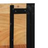 vidaXL Galvūgalis, 200cm, akacijos medienos masyvas/geležis