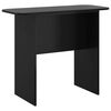 vidaXL Konsolinis stalas Juoda 93 x 40 x 75 cm Apdirbta mediena
