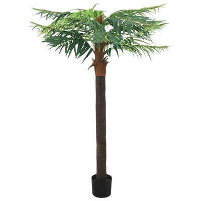 vidaXL Dirbtinė Fenikso palmė su vazonu, žalias, 215cm