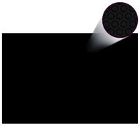 vidaXL Baseino uždangalas, juodos spalvos, 600x400cm, PE, stačiakampis
