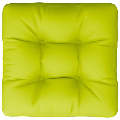 vidaXL Paletės pagalvėlė, ryškiai žalios spalvos, audinys