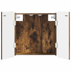vidaXL Dartboard spinta ZWOLLE Dūminio ąžuolo 52,5 x 10,5 x 57,5 cm