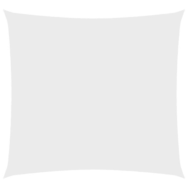 vidaXL Uždanga nuo saulės, balta, 3,6x3,6m, oksfordo audinys