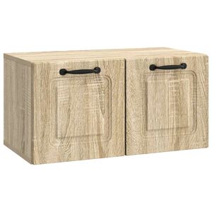 vidaXL Sieninė TV spintelė Sonoma ąžuolas 59,5 x 31 x 30 cm