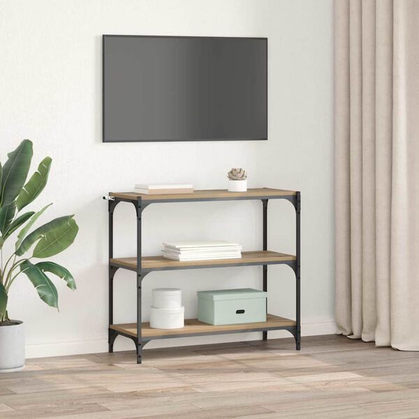 vidaXL Knygų spinta Amatininkų ąžuolas 80 x 33 x 70,5 cm