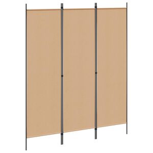 vidaXL Kambario pertvara, 5 dalių, baltos spalvos, 250x180cm