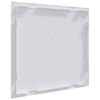 vidaXL Prieigos panelės Balta 40 x 40 cm ABS plastikas