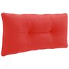 vidaXL Atlo&scaron;o pagalvė PUTTEN 100% poliesteris Raudona 70 x 40 x 10 cm